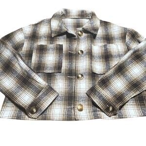 Plaid Short Jacket